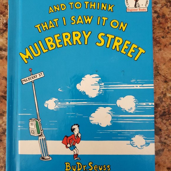 I Saw It On Mulberry Street Dr. Seuss Banned Book - Picture 1 of 10